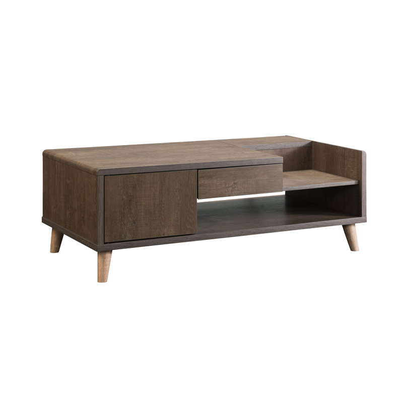 Adalyn Four Leg Coffee Table with Storage