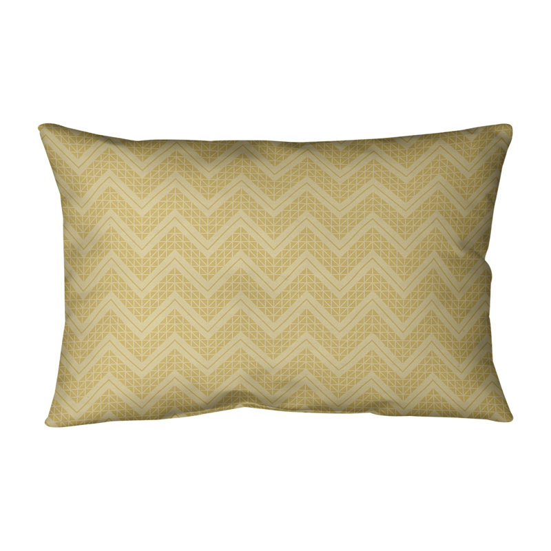 Coussin Rhonda Cheval, Polyester / Bourre en polyester, Jaune