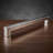 Belvedere Appliance Pull In Hammered Polished Nickel