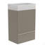 Meuble-lavabo autoportant de 20 po avec lavabo en céramique Cmere-117193892