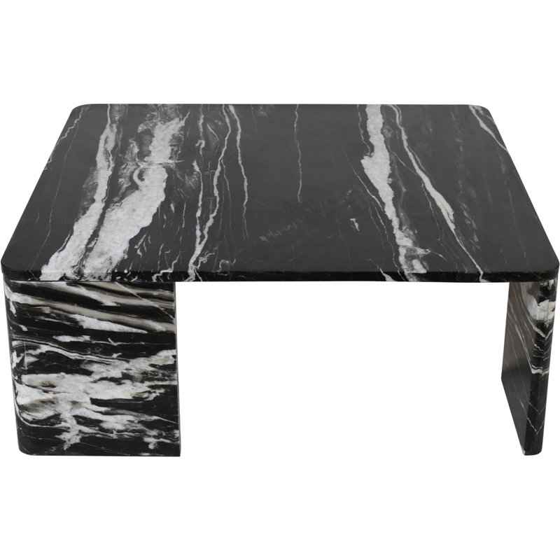 Livorno Coffee Table, Black Marble