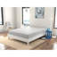 Matelas en mousse viscoélastique imprégnée de gel de 10 po - sensation de fermeté pleine grandeur pour un meilleur sommeil, effet de refroidissement à faible mouvement et transfert de soutien