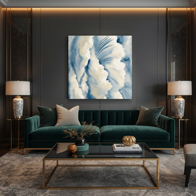 Art mural sur toile beige