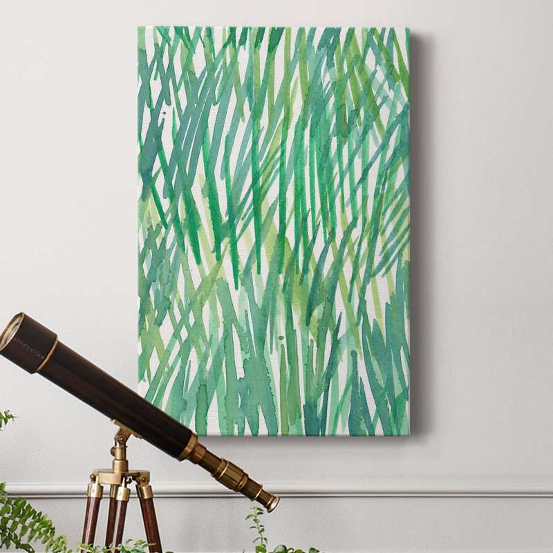 Just Grass I - imprimé, H 36 po x l 24 po x P 1 po, Toile tendue