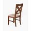 Chaises de salle à manger en bois massif Karven, ensemble de 2