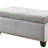 Lanpher Gray Storage Bench/ottoman