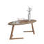 Elipso Center Coffee Table, Modern Tea Table with Solid Wood Leg, 120 x 50 x 43 cm Cocktail Table-596227599