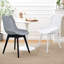 53 H Upholstered Dining Chair in Grey