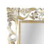 Miroir 1 pièce pleine grandeur 27,5 "x 0,75" x 68 "blanc doré