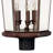 Augusta Three Light 23.25" Outdoor Post Mount Lantern (Post Sold Separately)