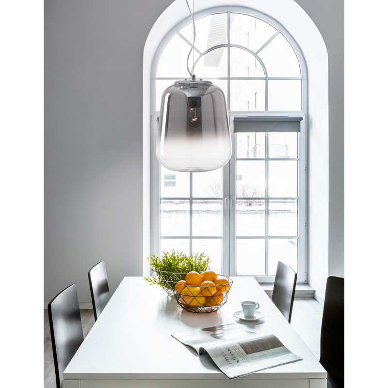 1 - Light Teardrop Pendant, 120cm H x 45cm W x 45cm D