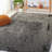 Cimah Shag Hand Tufted Performance Solid Color Rug-1466454843
