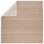 Tapis beige / ivoire uni fait à la main Kate Lester + Jaipur Living Rosier (5 pi x 8 pi)-70294151