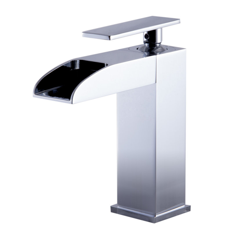 Single-Hole Bathroom Faucet, Polished Chrome