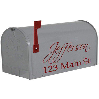 Housse de boîte aux lettres personnalisée autocollant