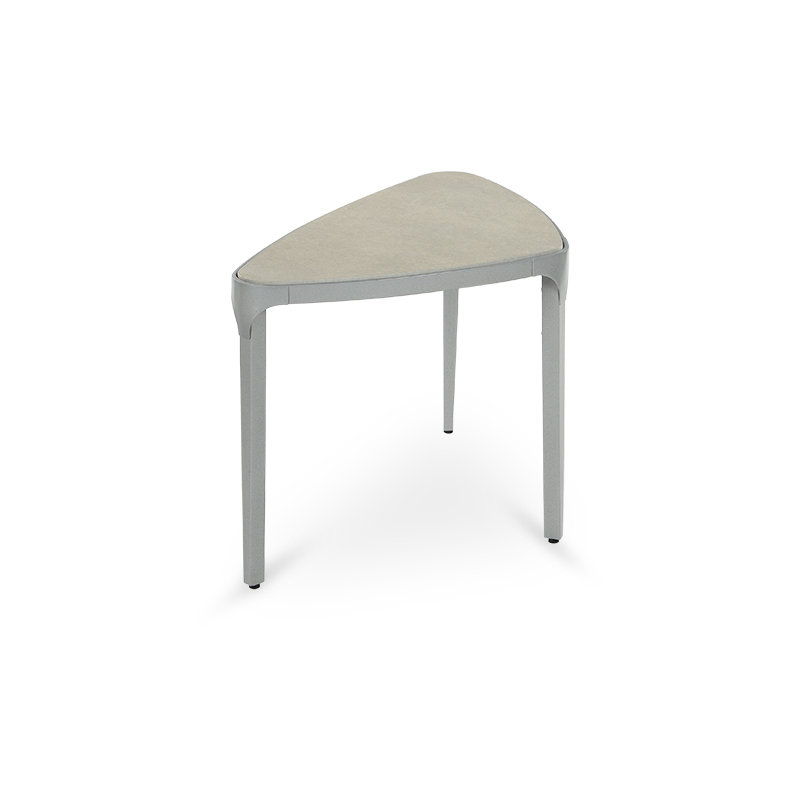 Amalfi Outdoor Triangular Coffee Table, 14.5" W x 25.5" L x 16.75" H