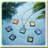 48pcs 1 Inch Square Mosaic Cabochons with Storage Box