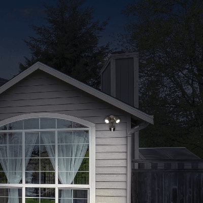 28-Watt LED Dusk to Dawn Outdoor Security Flood Light with Motion Sensor (pack of 1)