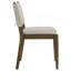 Chaise d'appoint rembourrée (ensemble de 2)