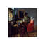 The Wine Glass by Johannes Vermeer - Wrapped Canvas Painting-1377787256