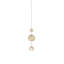 Oto Suspension Peaa White Striped Satin Nickel G9 Ul-1820853622