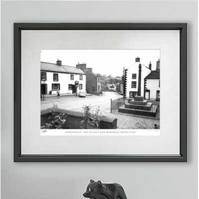 Kirkoswald, The Village And Memorial Cross C1965 by Francis Frith - Single Picture Frame Print
