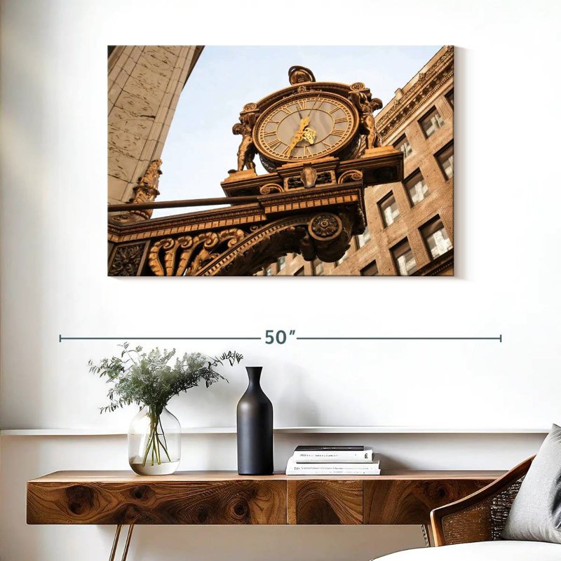 Kerner Kaufmann's Clock, 26" H x 39" W