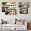 Calm Red Barn In Spring IV - Barn Landscape Art mural-722530149-722530150