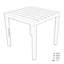 Roann 4 Seater Dining Set