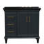 Ensemble de meuble-lavabo simple 37 po Lenglen-487332825