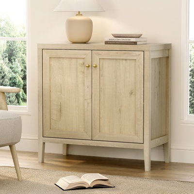 Farmhouse Style Storage Cabinet With Adjustable Shelves And Doors - Sideboard Buffet For Dining Room