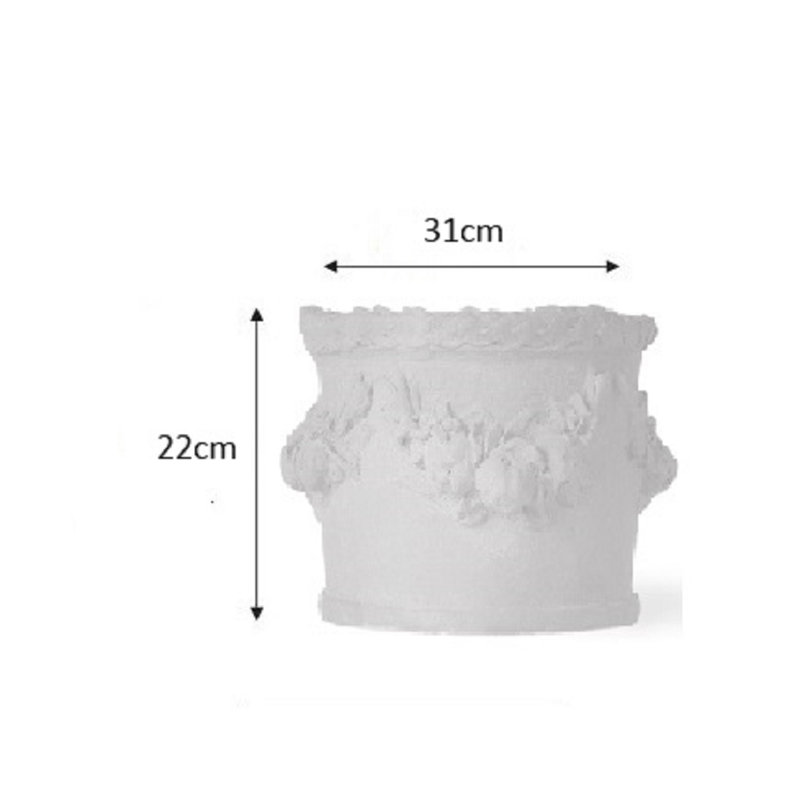 Hershberger Fiberglass Pot Planter