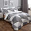 Kleo Cotton Blend Geometric Shapes Duvet Cover Set with Pillowcases Included-1375450513-1375450540