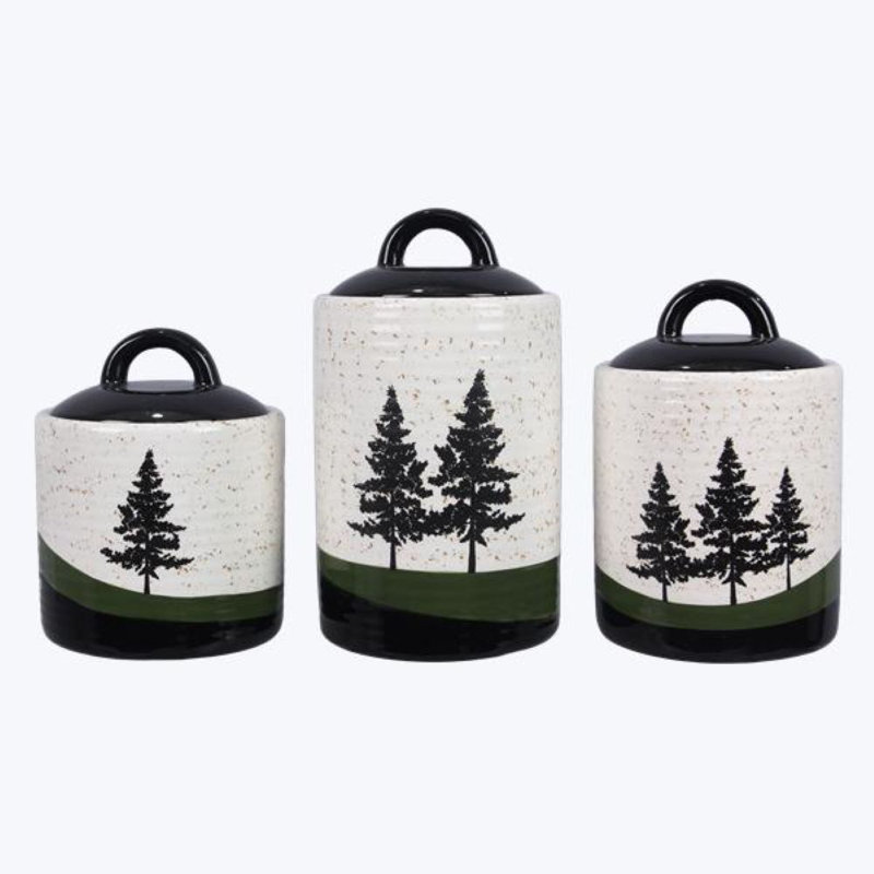 Ensemble de pots en céramique Forest Retreat