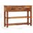 Sideboard with 3 Drawers 43.3"x11.8"x31.5" Solid Acacia Wood