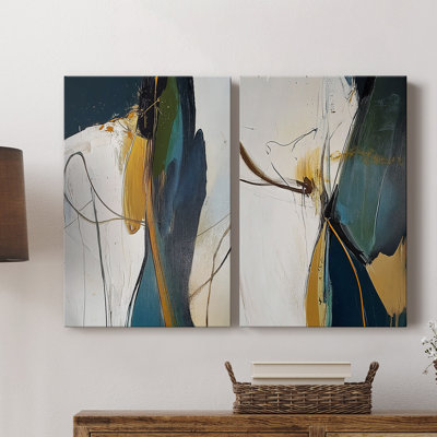 ABSTRACT Series DCXI-Premium Gallery Wrapped Canvas -Ready to Hang