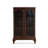 Tan Solid + Manufactured Wood+Glass Display Cases