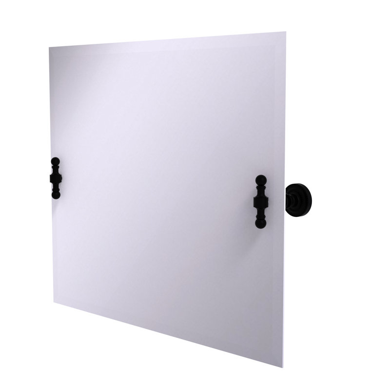 Miroir inclinable rectangulaire Marchmont, Noir mat, 21" H x 26" H