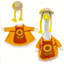 Tasse en verre Porch Breeze Sunflower Clothes 23 pouces