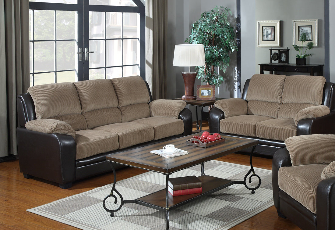 Red Barrel Studio® 2 Piece Living Room Set & Reviews | Wayfair