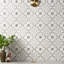 Carreau de porcelaine mat 8,77 po x 8,77 po Plumeria-482809781