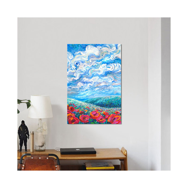 " Arcadia " by Iris Scott, 12" H x 8" W x 0.75" D