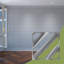 Très petits panneaux muraux décoratifs en acrylique Strymon, l 7 3/8 po x H 7 3/8 po x T 1/8 po, miroir argent-1489134346-1489134359