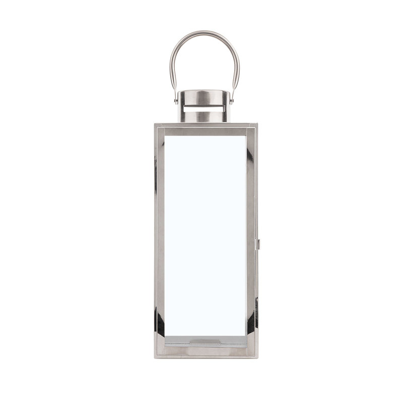 Floor Lantern, Silver