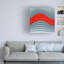 Luc Vangindertael Red Wave Canvas Art-109346522