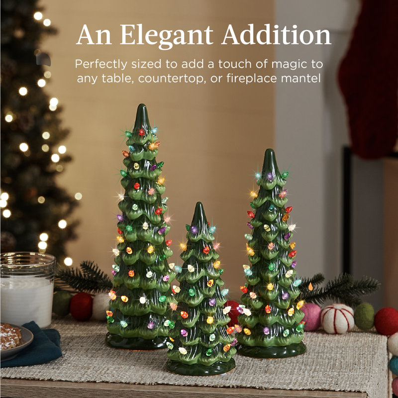 Lighted Christmas Tree, Multicolored
