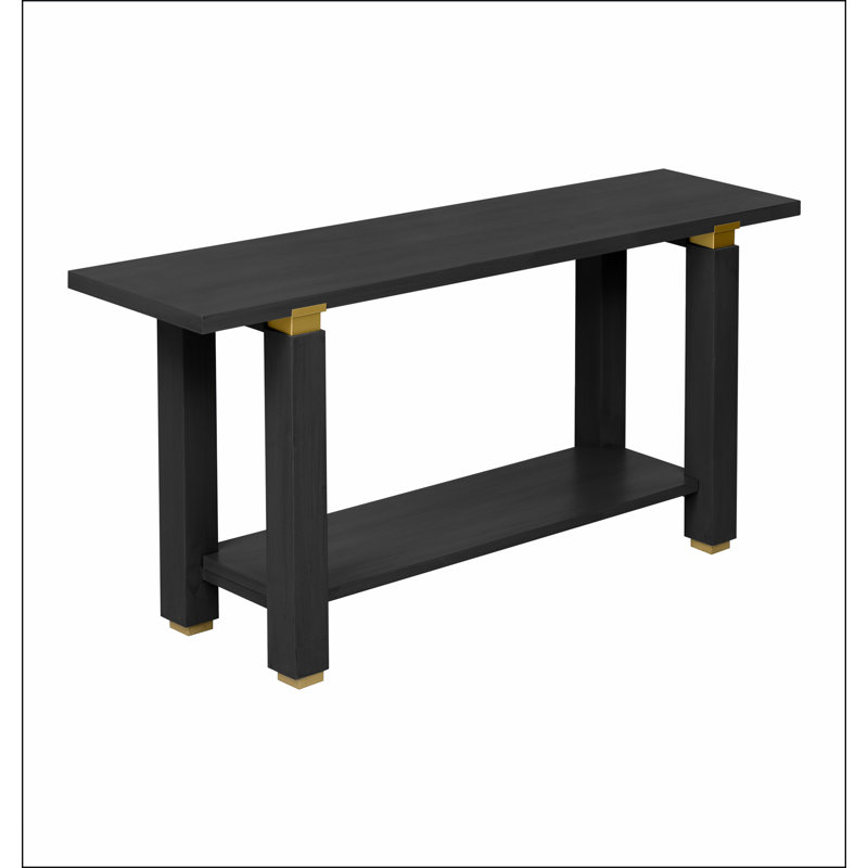 Console 62,2 po Modern, Noir