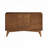 Wood Storage Cabinet with 2 Doors and 3 Drawers