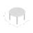 Analiah 5 Piece Teak Dining Set