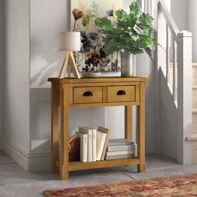 Racquel 75cm Solid Wood Console Table
